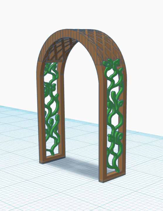 Plant climber arch