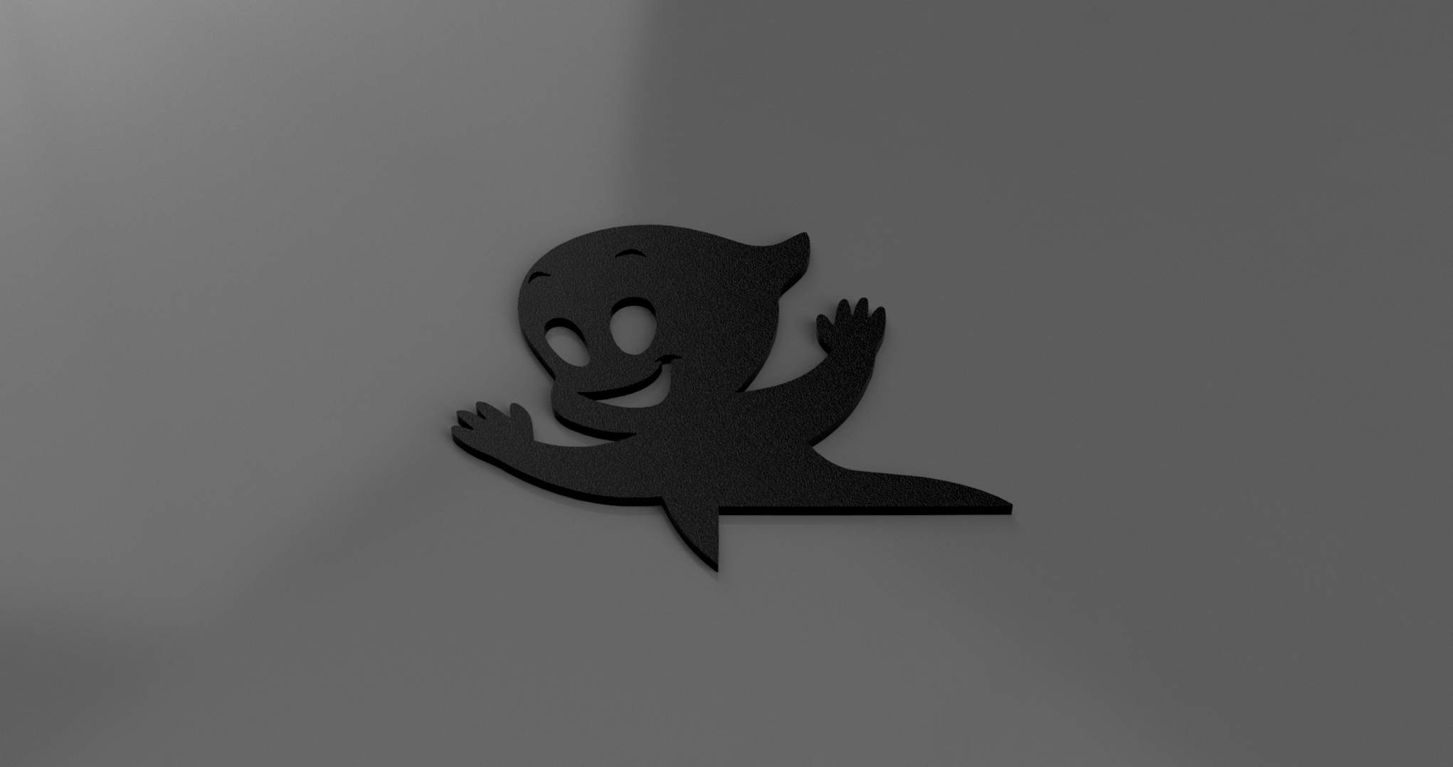 Friendly Ghost Door Corner Decor - Halloween