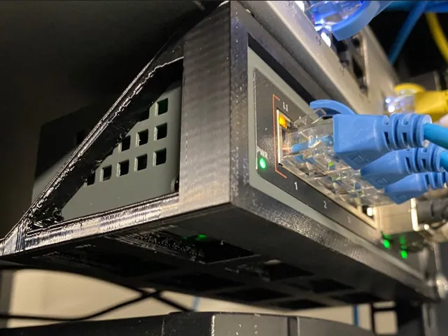 10gb/2.5gb Mini Switch Left Rackmount