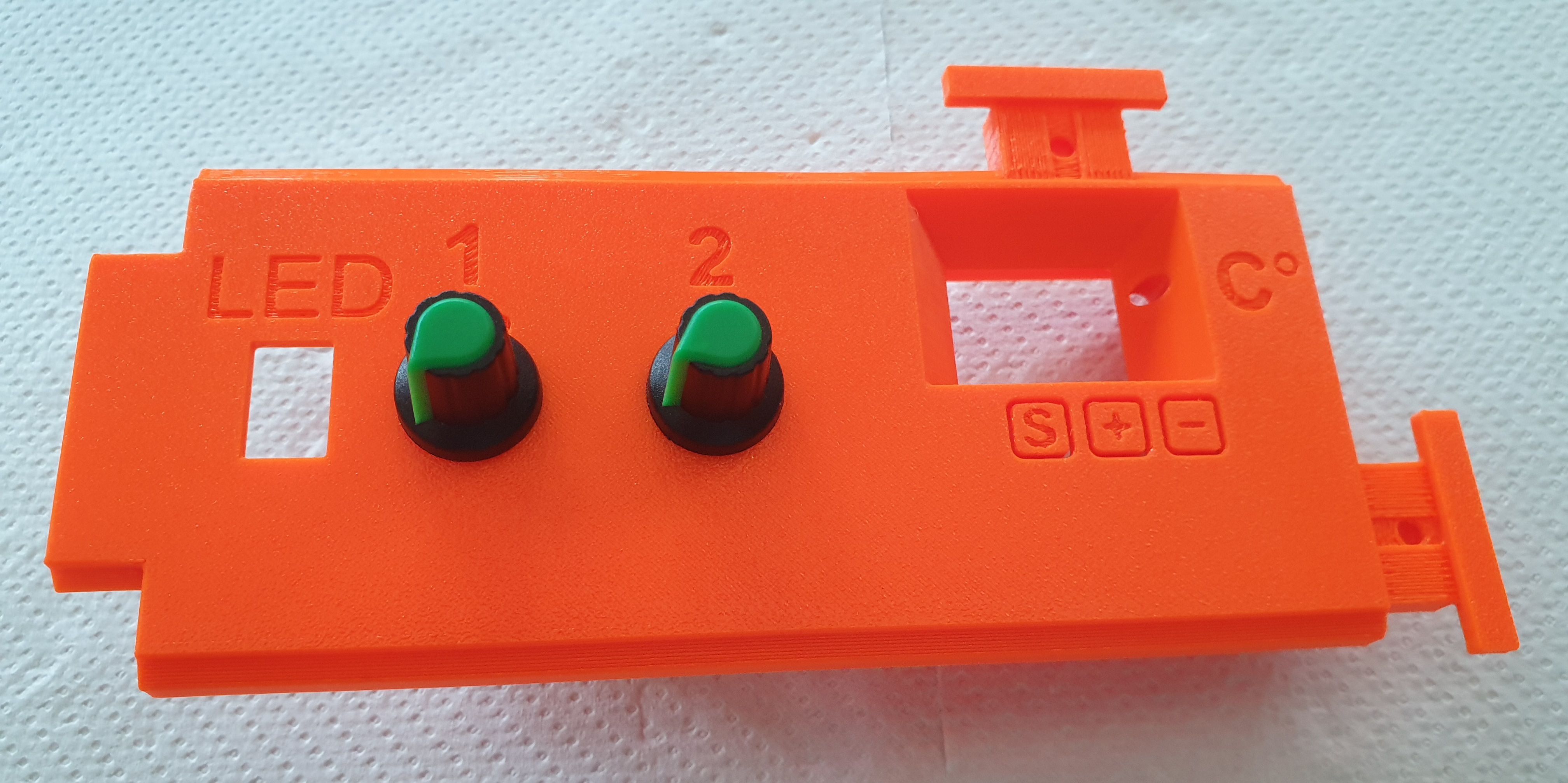 [PrinterBox] Prusabox modifizierte rechte Frontplatte (2