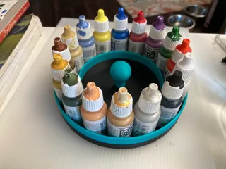 Vallejo paint bottle storage Tray by Tantalus