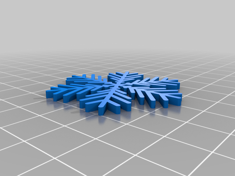 Snowflakes set no. 2 by pzeleny | Download free STL model | Printables.com