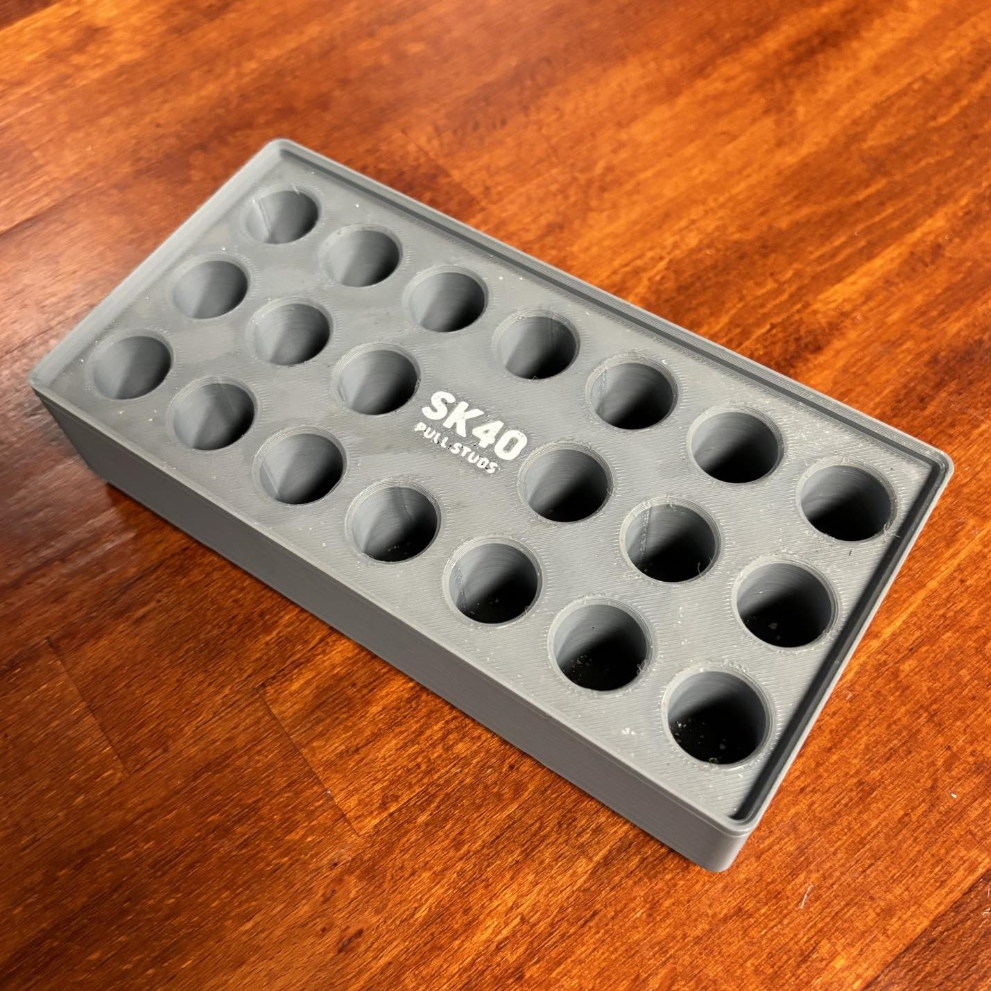 Gridfinity SK40 PullStud Holder (Haas)