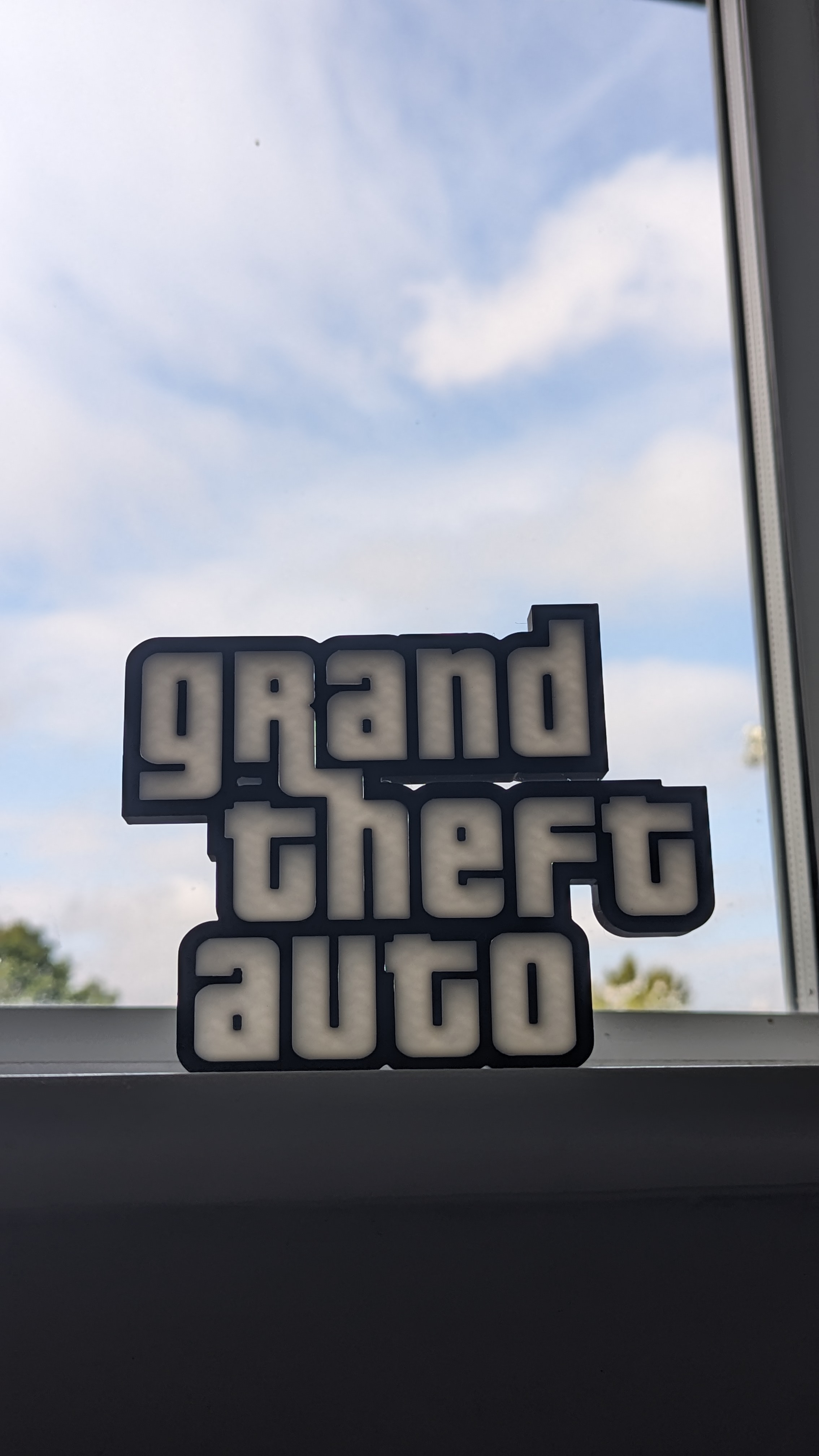 GTA Logo by Andy Pandy Designs | Download free STL model | Printables.com