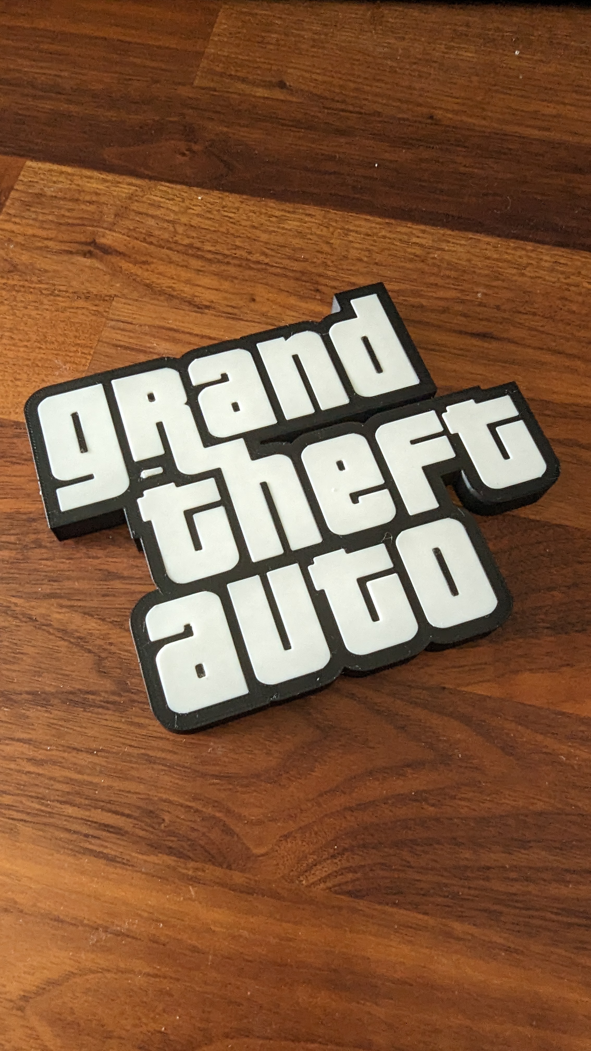 GTA Logo by Andy Pandy Designs | Download free STL model | Printables.com