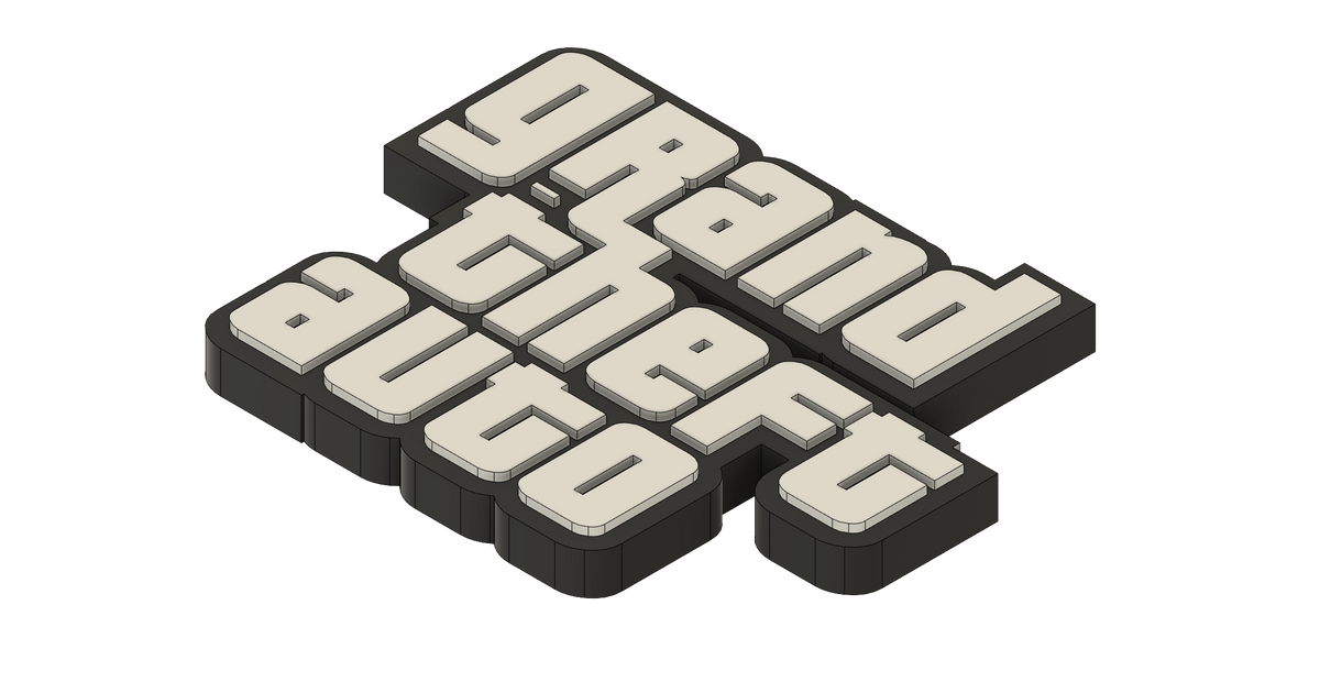 GTA Logo by Andy Pandy Designs | Download free STL model | Printables.com