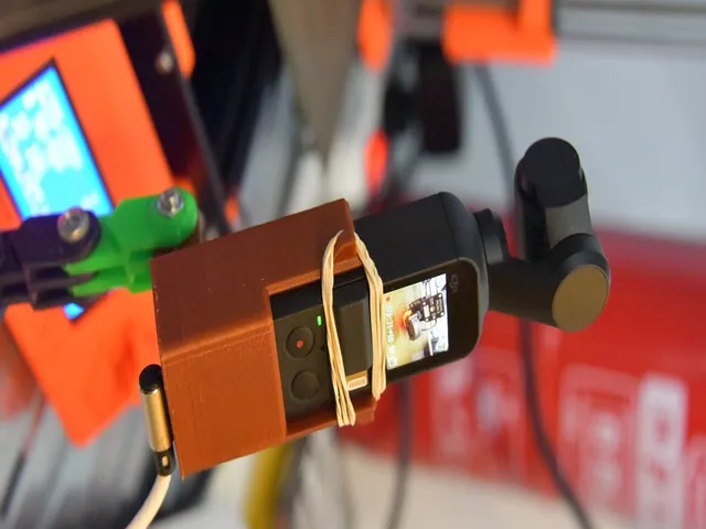DJI Osmo Pocket Gopro and 1/4" camera tripod mount