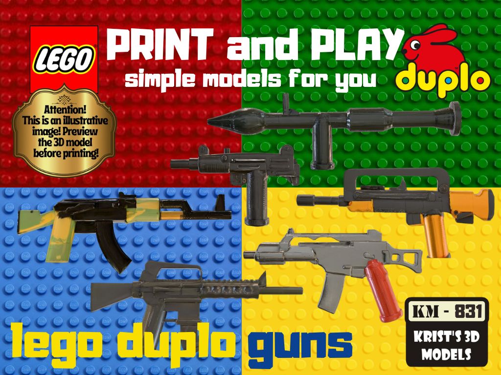 lego duplo guns