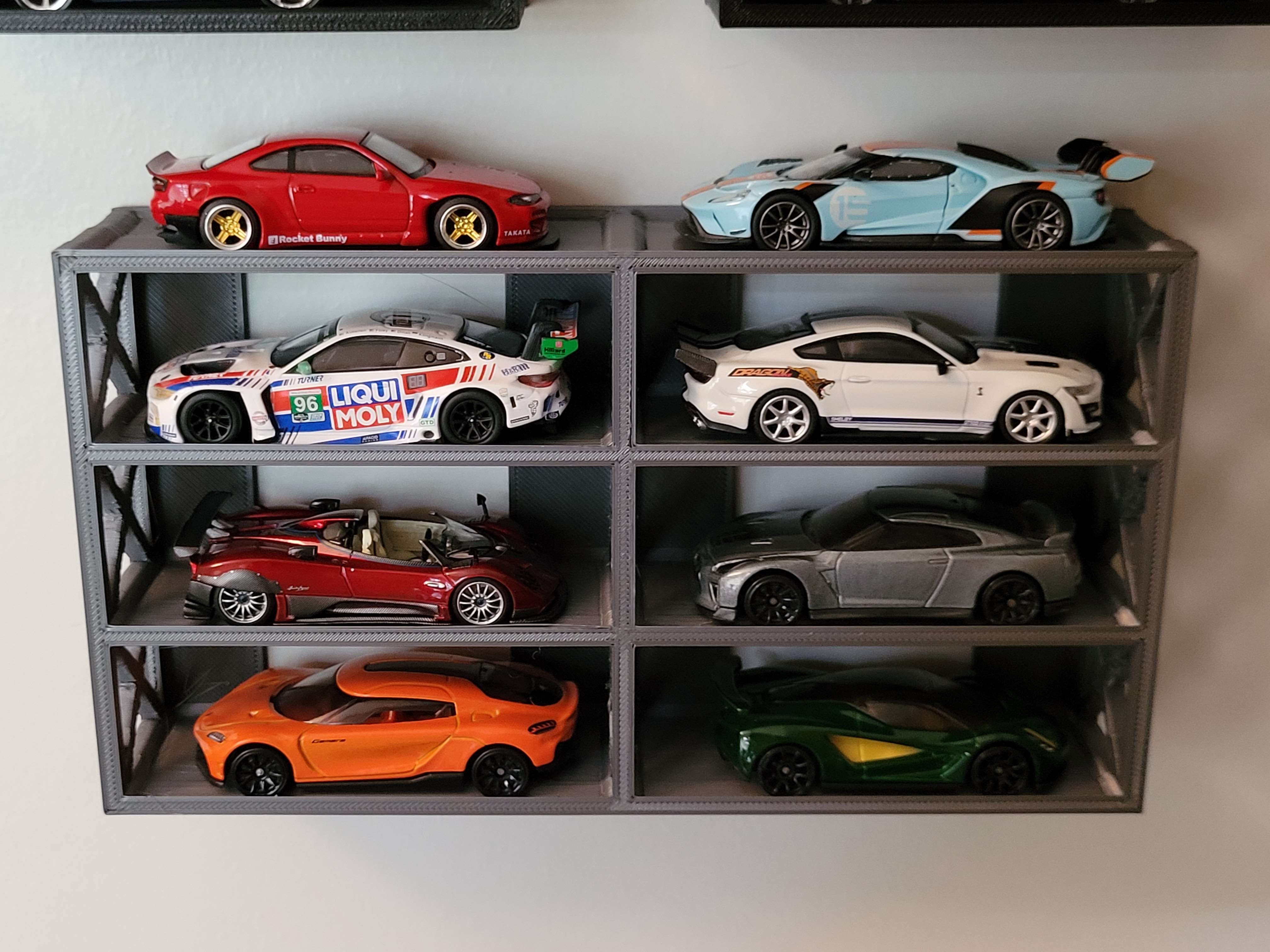 Hot Wheels Display 3x2 and 3x3 by aonarcan Download free STL model
