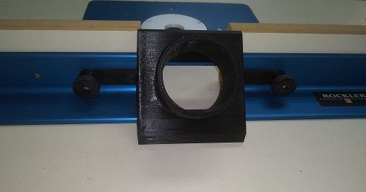 Rockler router table dust on sale port