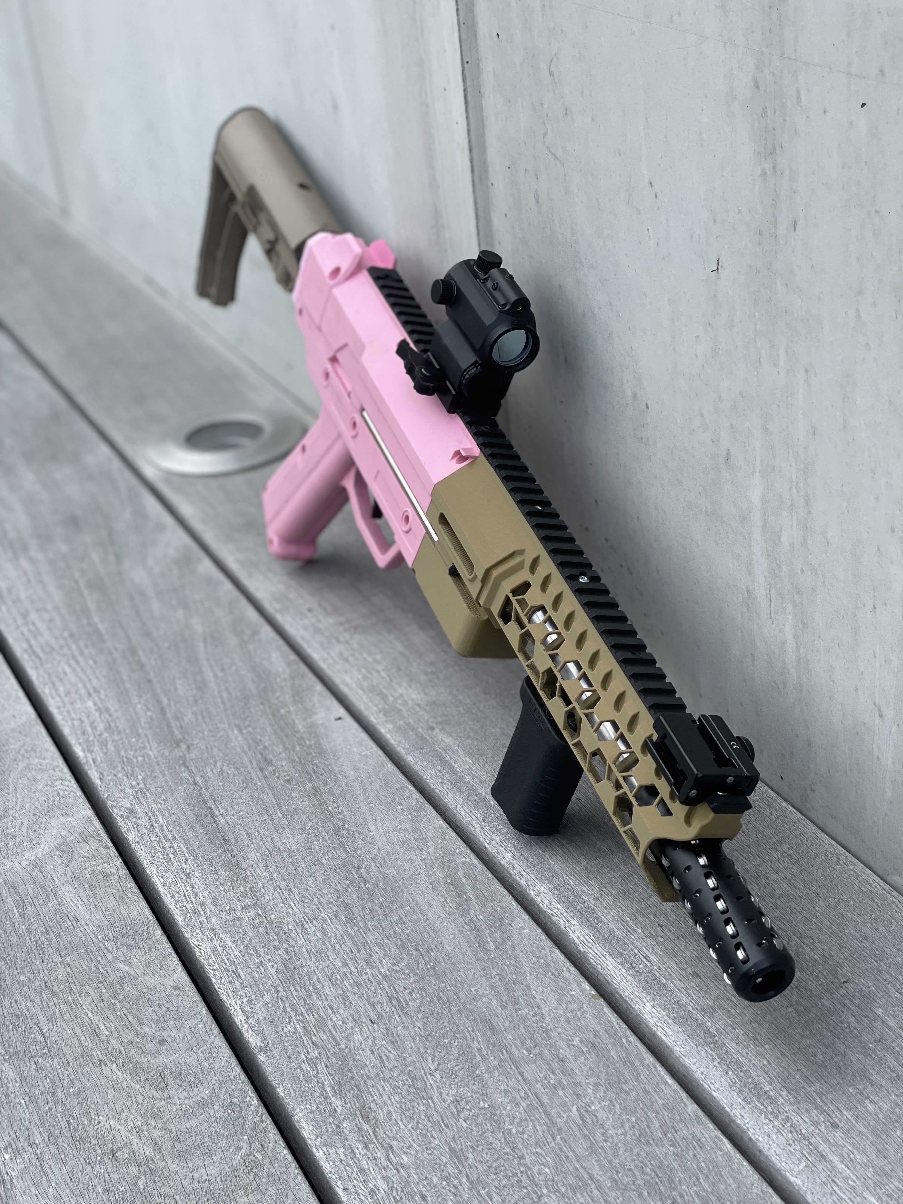 New LN01 AEB Front Half Design (Hex Handguard)