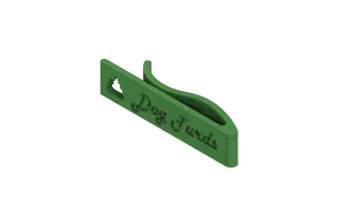Dog Pop Bag Clip