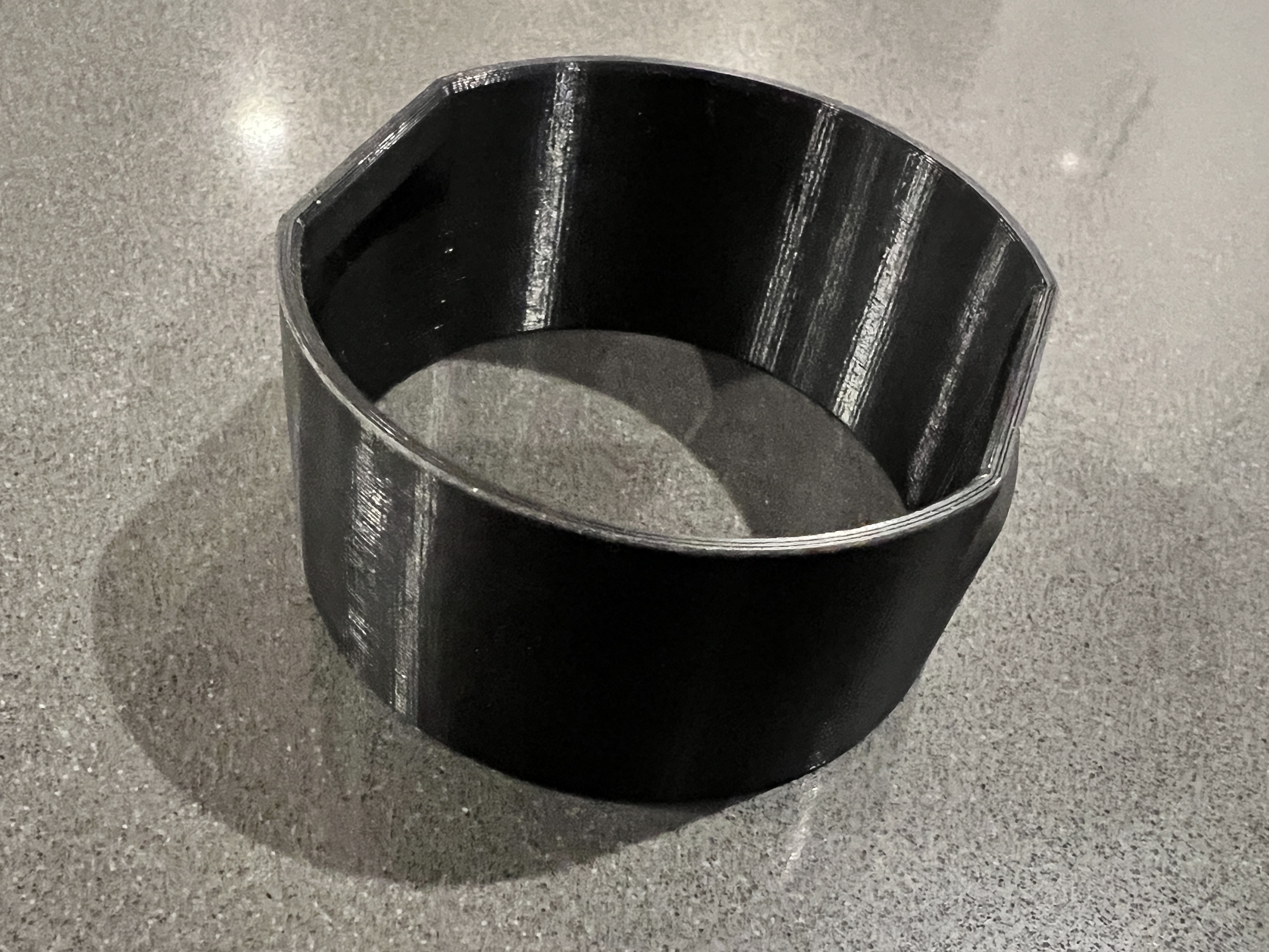 Camera collar parameterized by car download free stl model