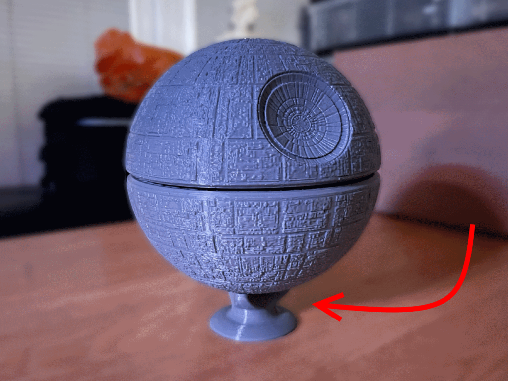 Stand for spherical models