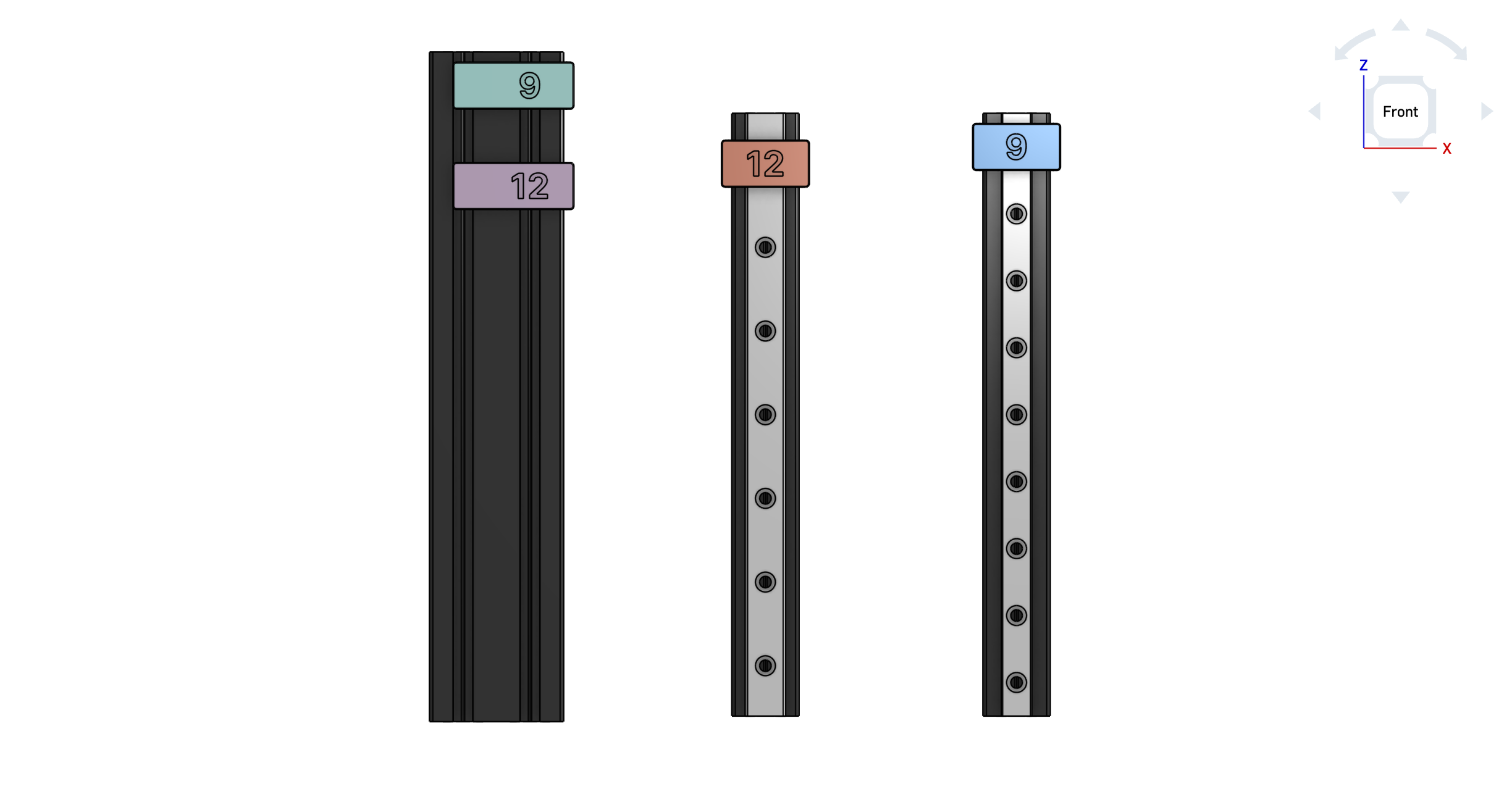 Rail alignment for 2020 and 2040