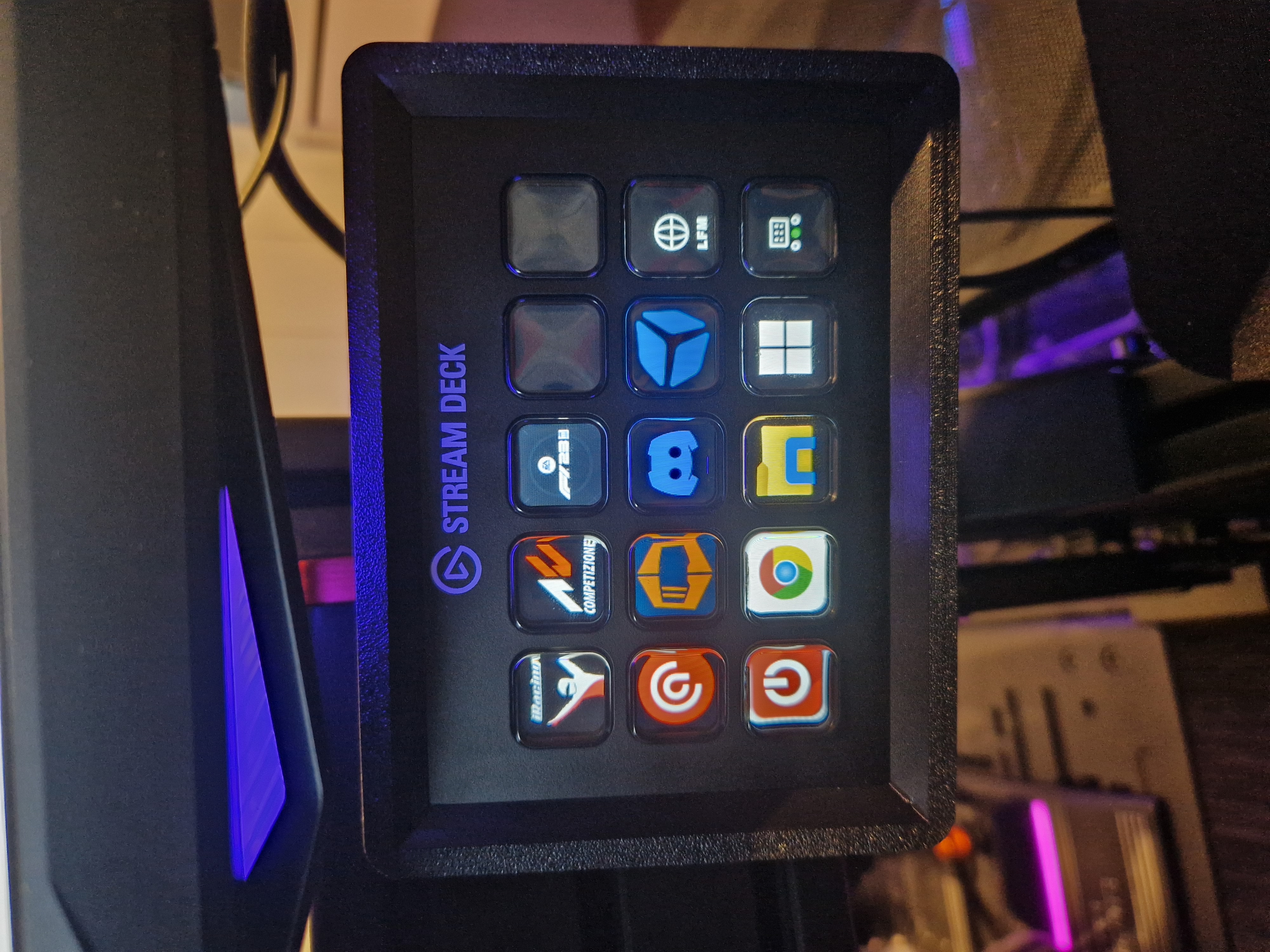 Stream Deck MK2 Simrig Box