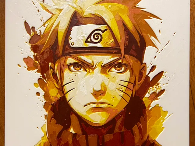 Colorful Naruto Portrait