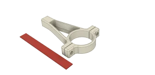 45mm Roll Cage Clamp Universal M6 Heated Insert