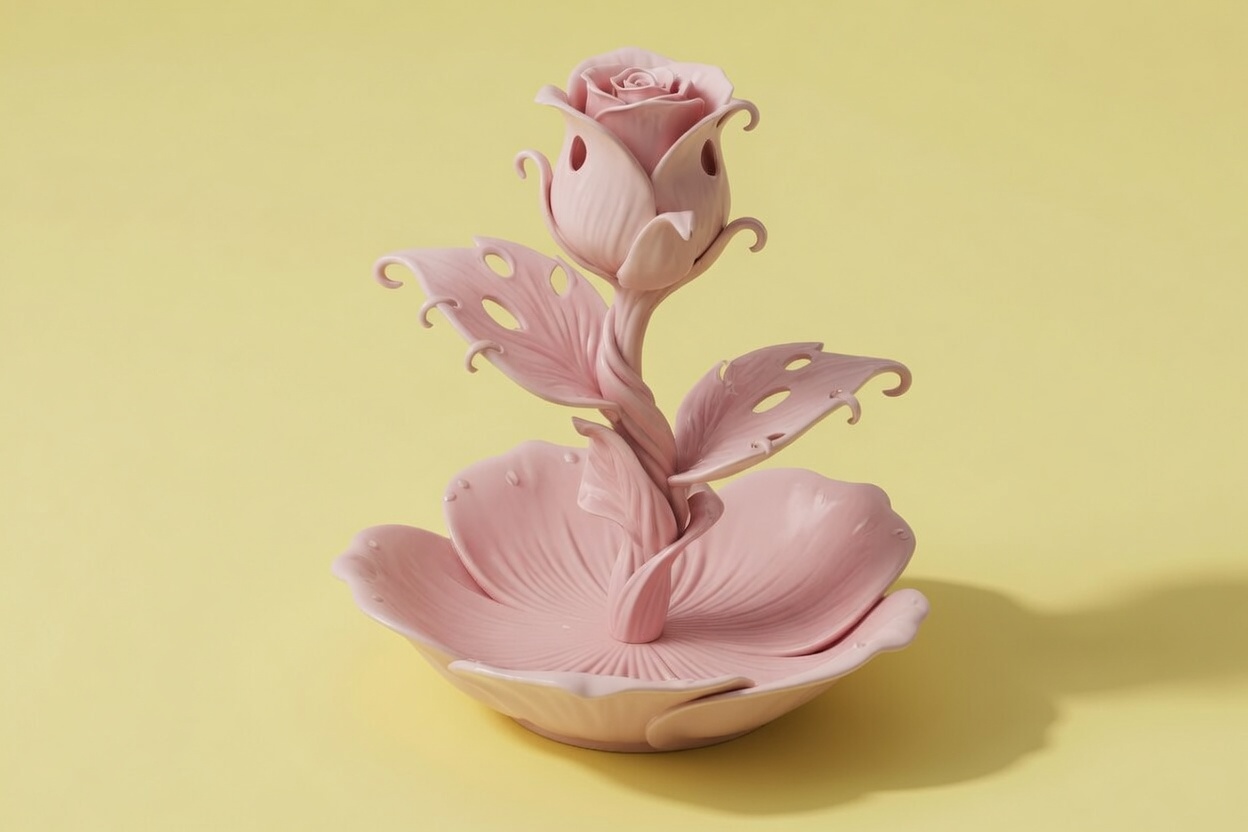Rose Jewelry Holder