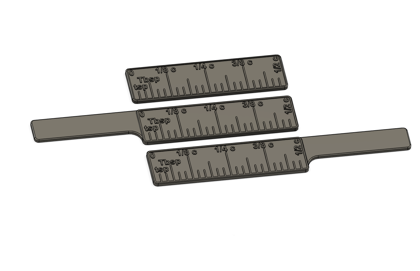Butter Ruler by Neumo Download free STL model