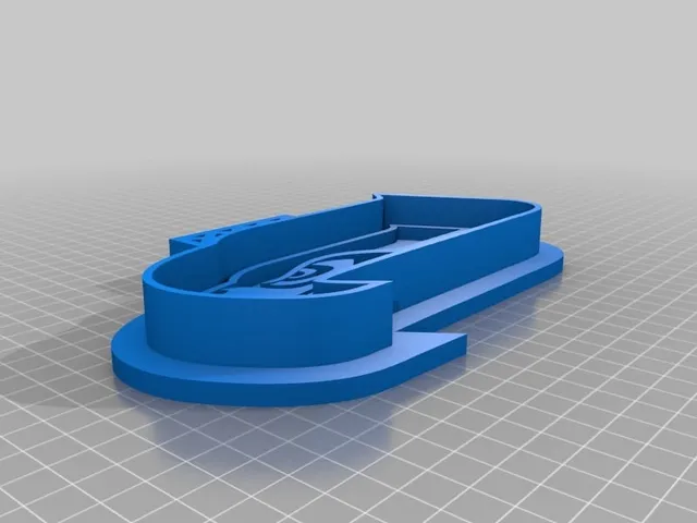 Seahawk Cookie Cutter and Mold
