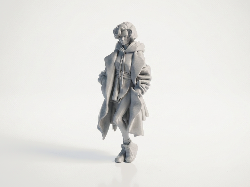 Hooded Figure Statue Movies & TV Collectible 3D Printable