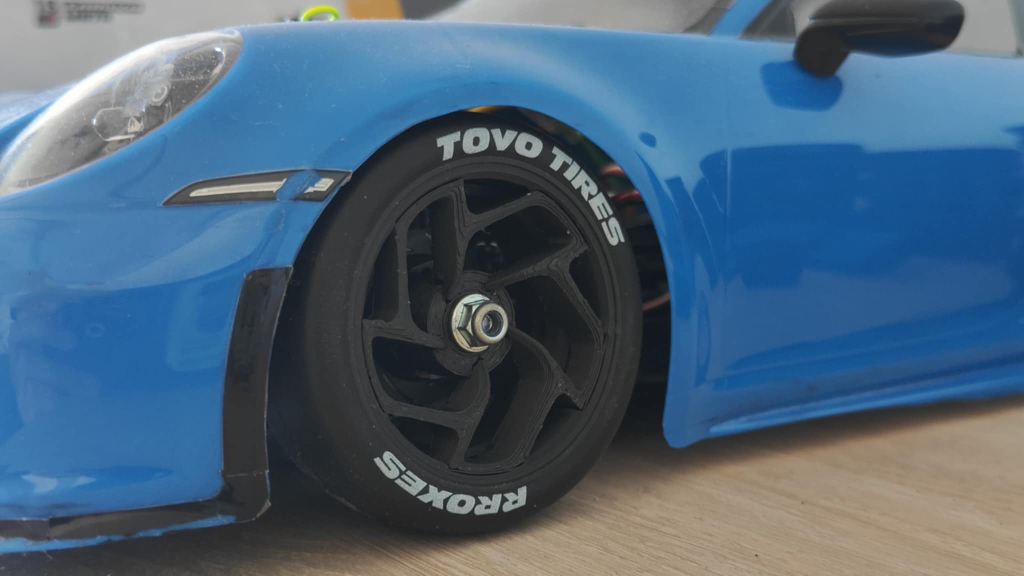 1/10 26mm Bugatti La Voiture Noire Wheels – 12mm hex set