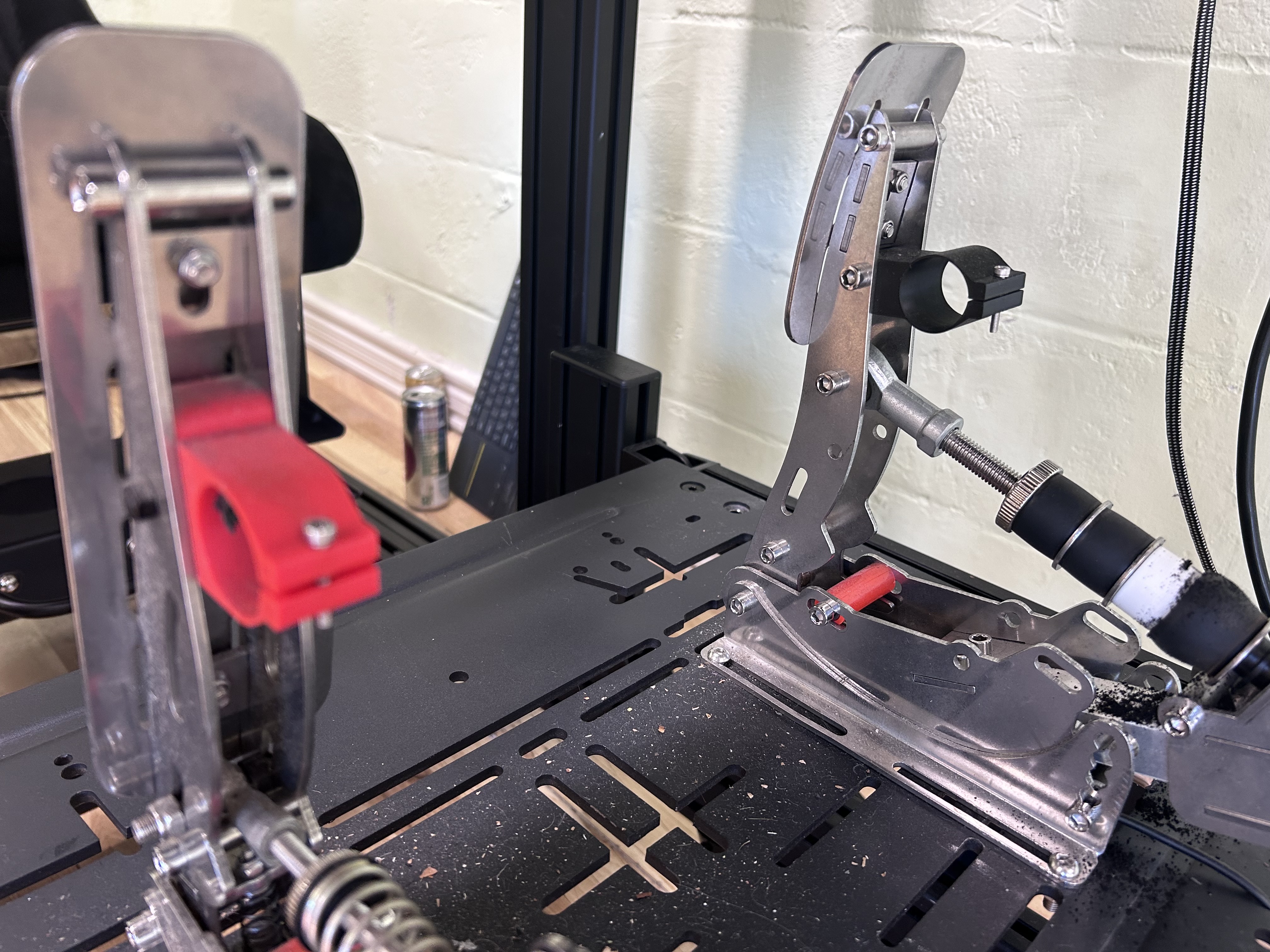 Pedal Motor Mounts for Sim Jack Pro Pedals and SimHub ShakeIt