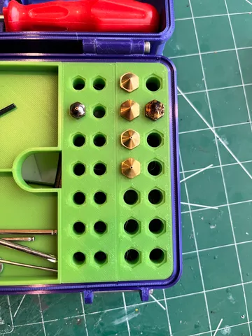 Prusa and Flashforge Nozzle Trays