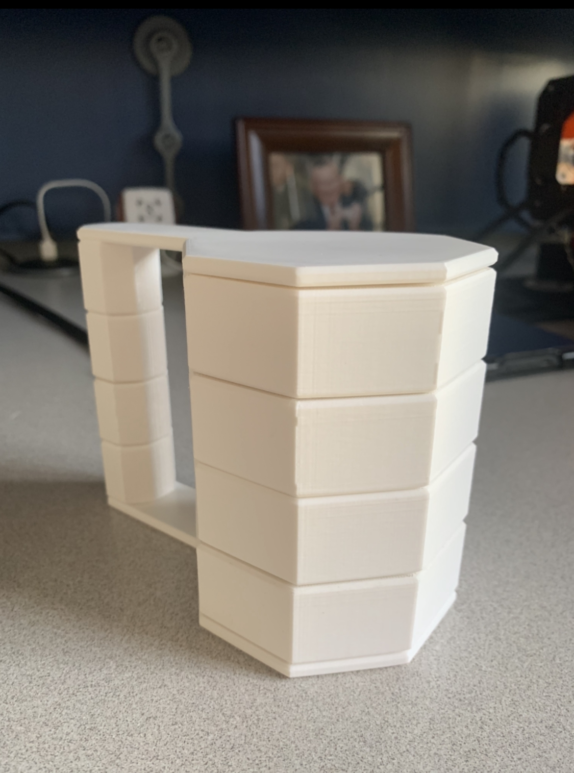 Miniatura 2 do modelo 3D Modular Magnetic Stackable Containers