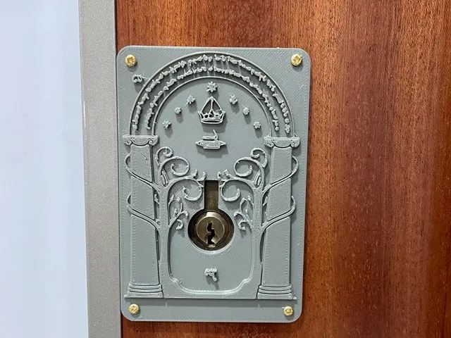 Lord of the Rings - Lock Moria Door