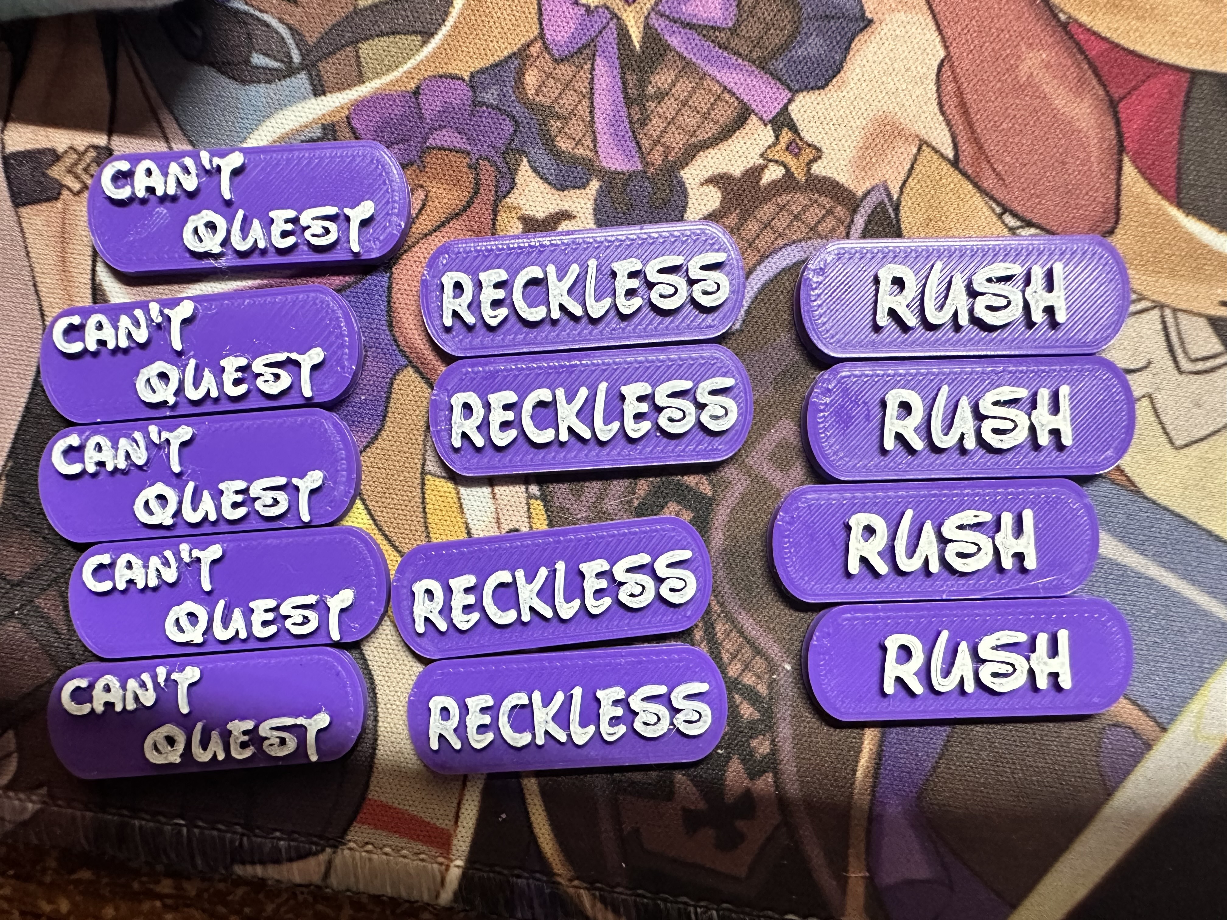 Lorcana Game Status Tokens