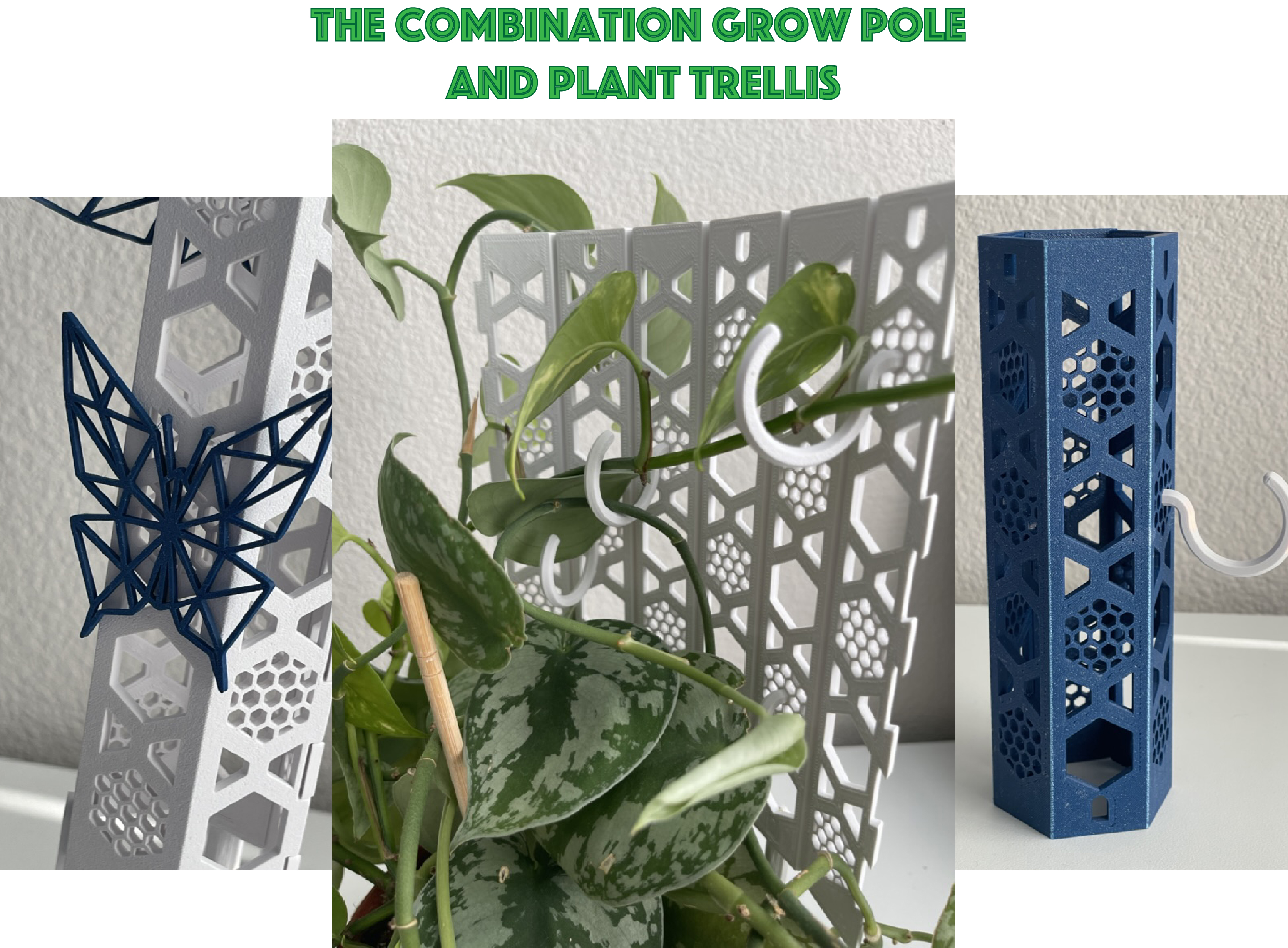 Folding Grow Pole/ Plant Trellis