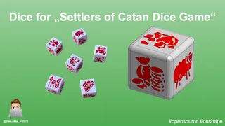 catan dice by Maxi Ferber | Download free STL model | Printables.com
