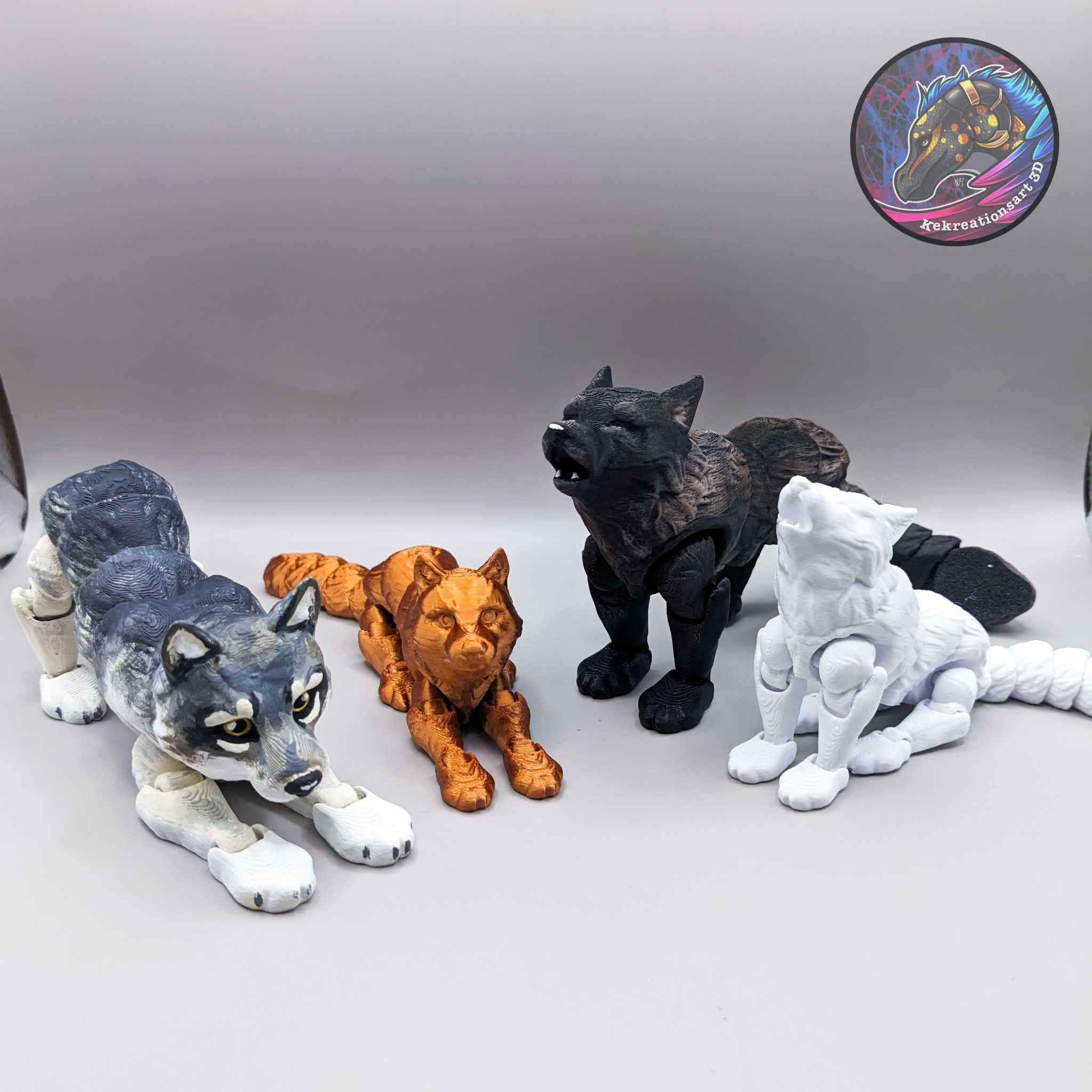 Howling Flexi Wolf — miniatura 2
