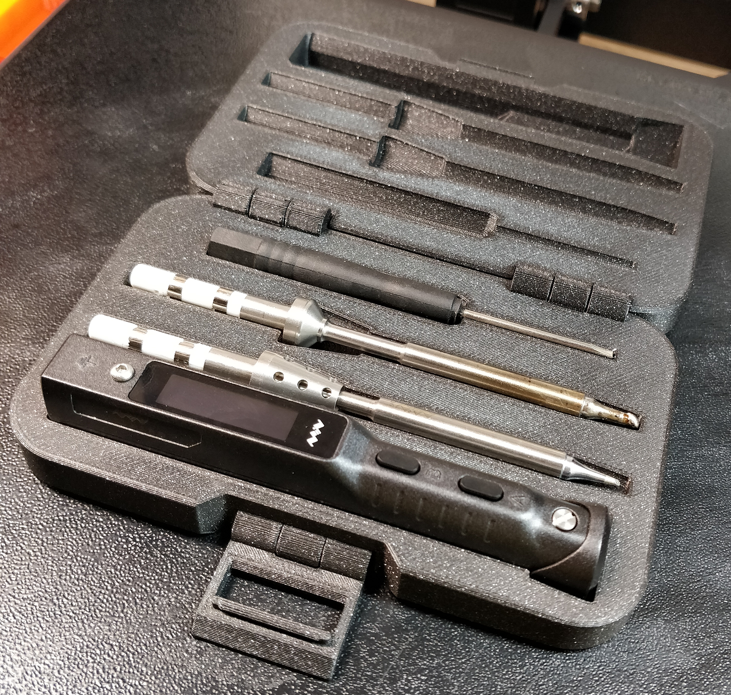 TS101 Soldering Iron Case (Print In Place)