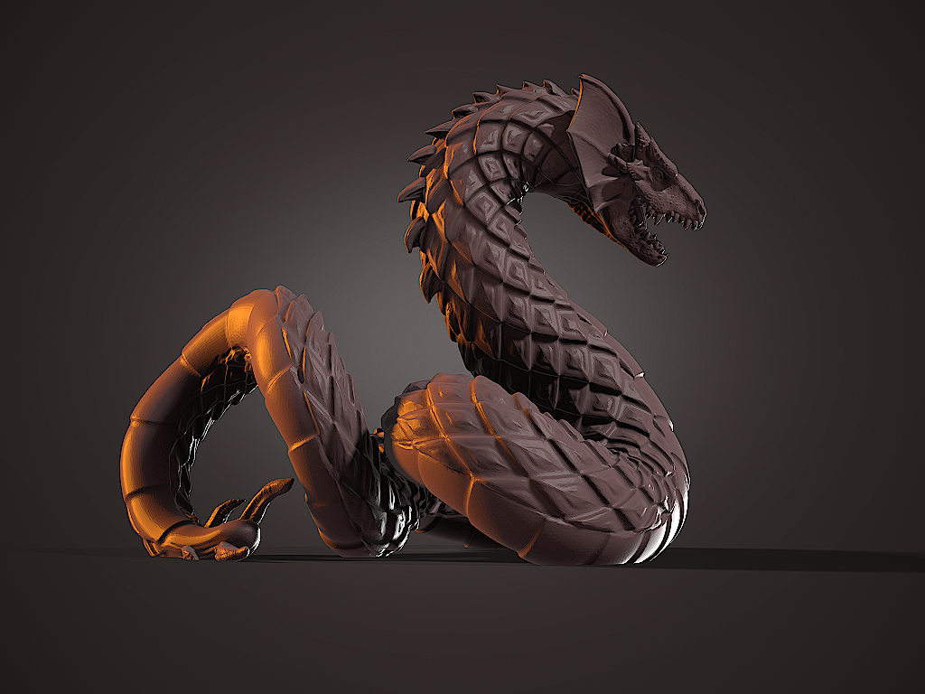 Basilisk by miniShev | Download free STL model | Printables.com