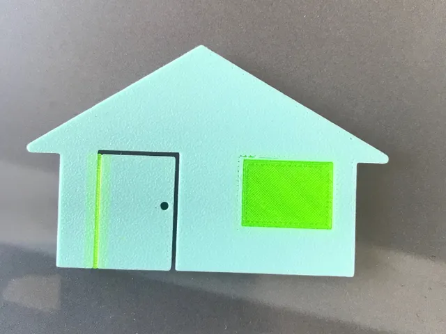 Multi Material House Test (PLA & FLEX)