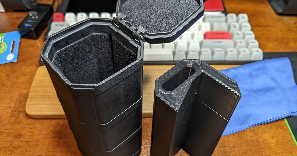 Insert for Glasses to suit WST Tactical Storage Box by xA59rhR8FF, Download free STL model