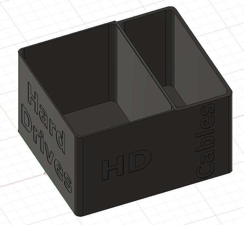 Hard Drive Storage Box