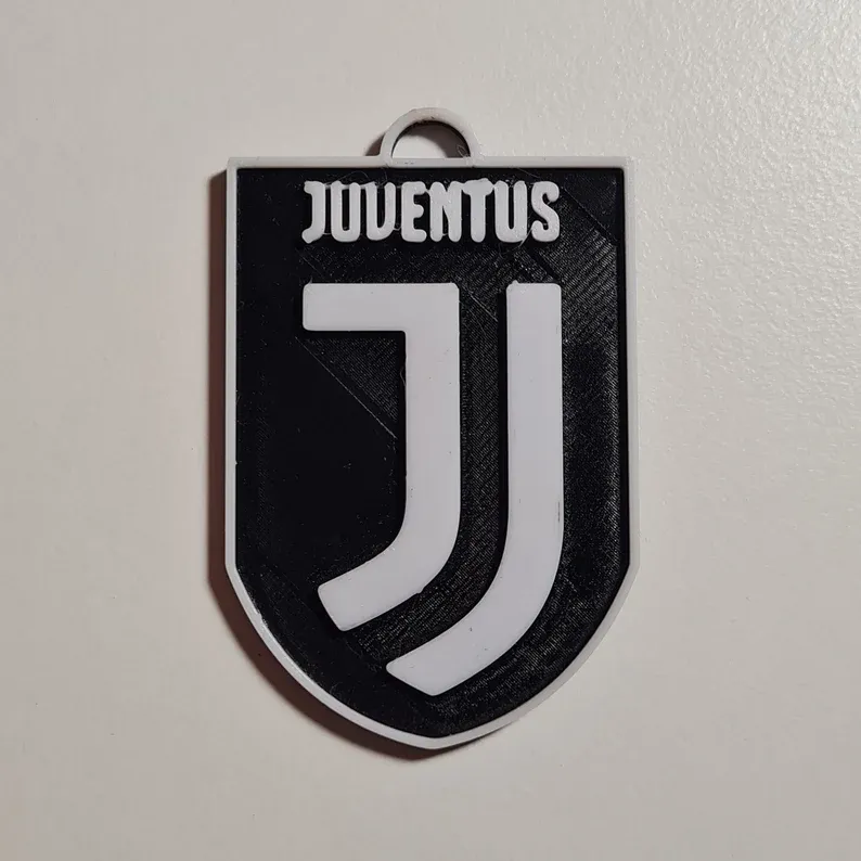 Juventus Keychain by 3Demme | Download free STL model | Printables.com