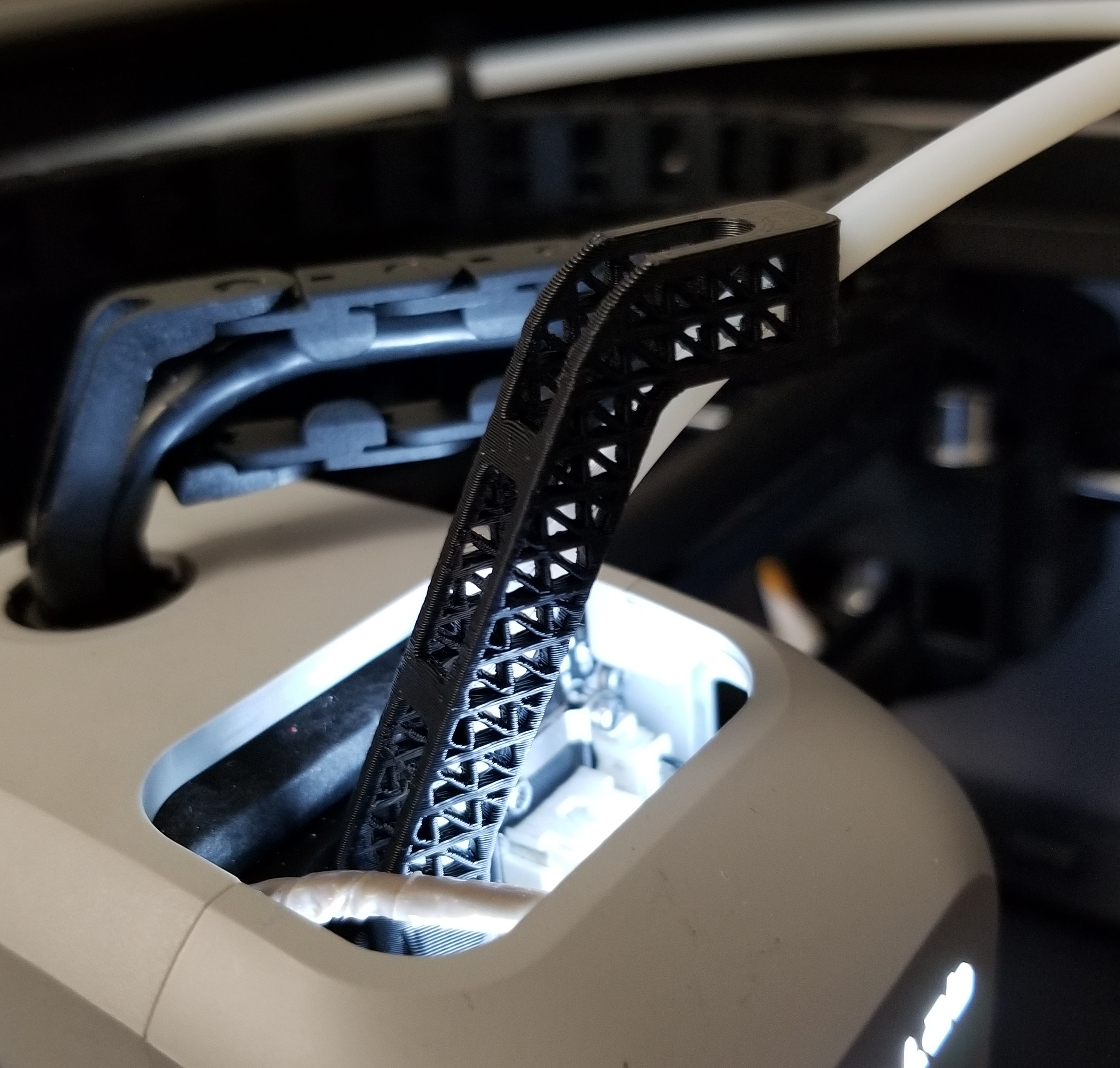 Bambu X1 PTFE Extruder Bracket AMS Error Fix - Remix 3D model thumbnail