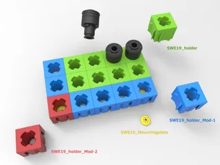 Modular Quick Change Insert 19mm Rack / Tray / Stand