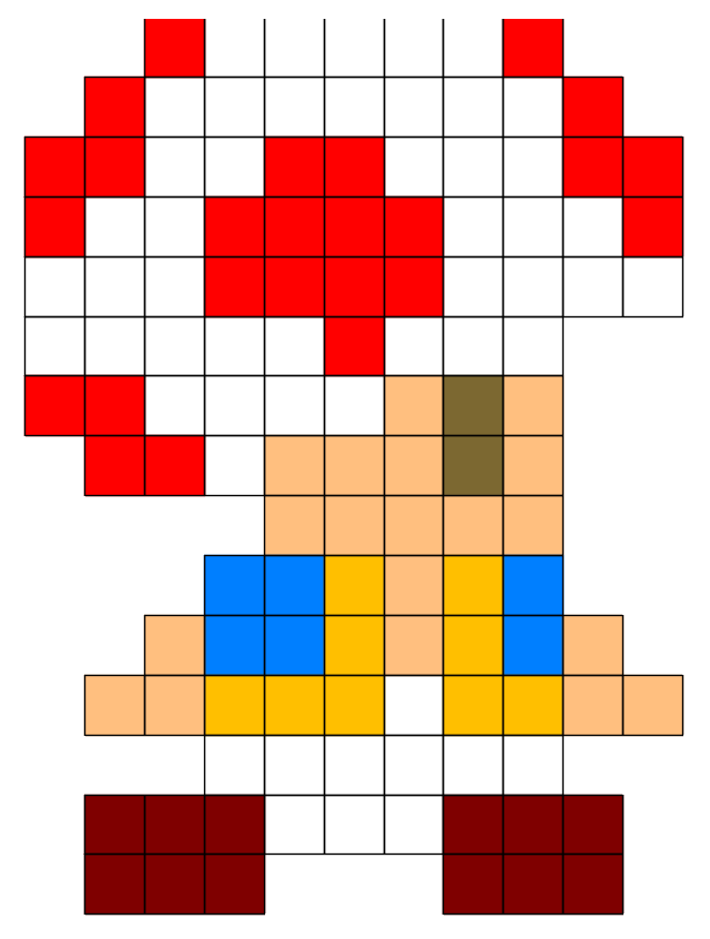 Toad Pixel Art By Blkviking Download Free Stl Model