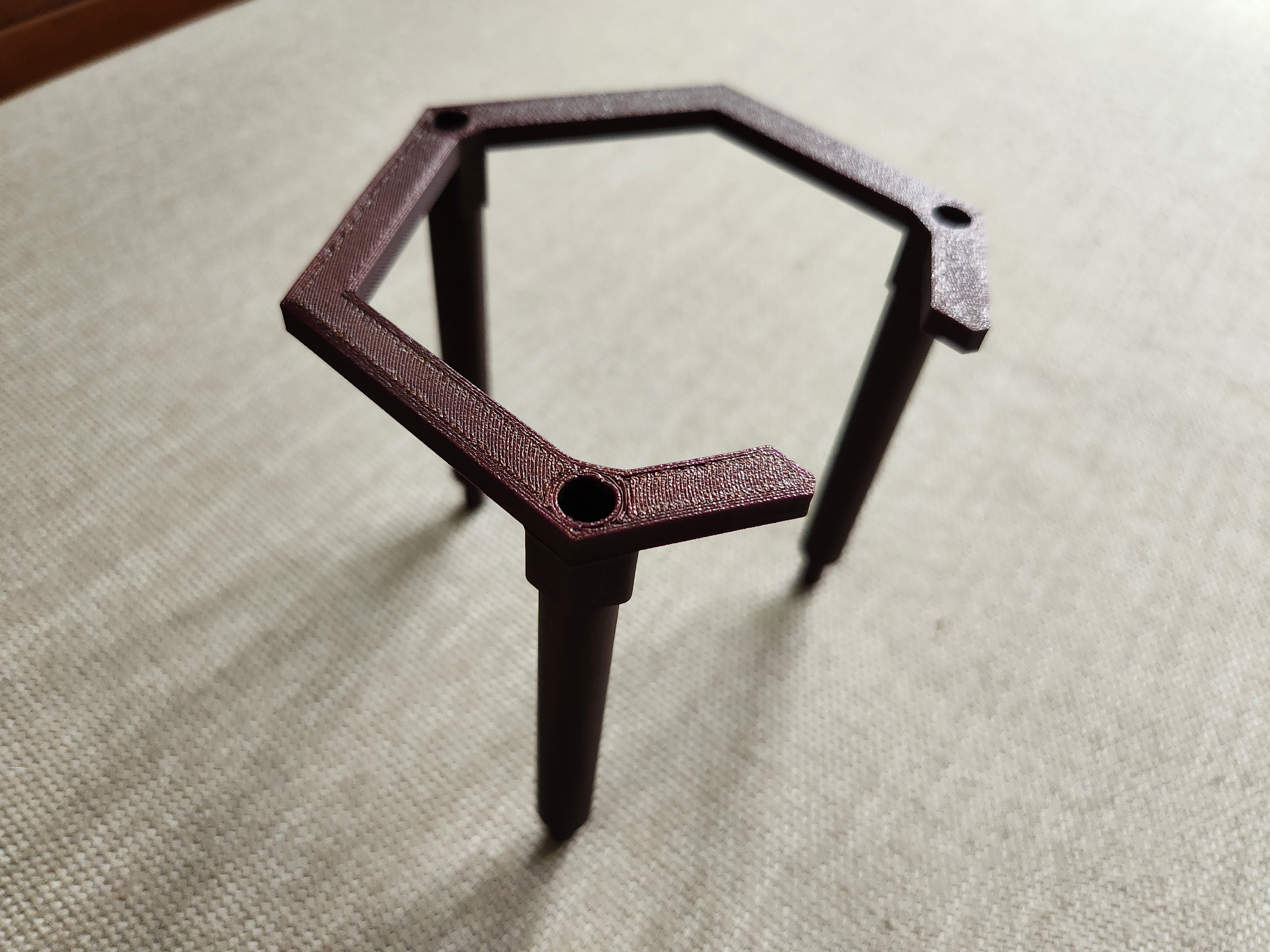 Miniatura 3 do modelo 3D Open Cage Stackable Plant Support Stakes