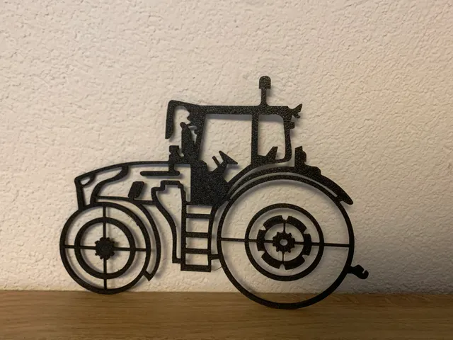 Fendt 728 Gen 7 Silhouette Wallart