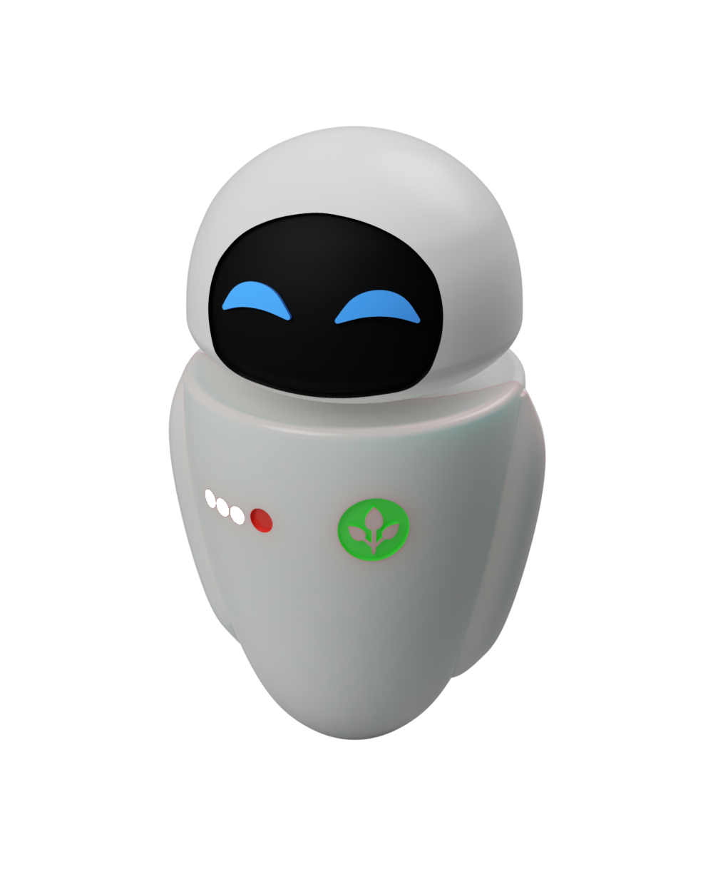 EVE from WALLE Figure by Reggie3H Download free STL model