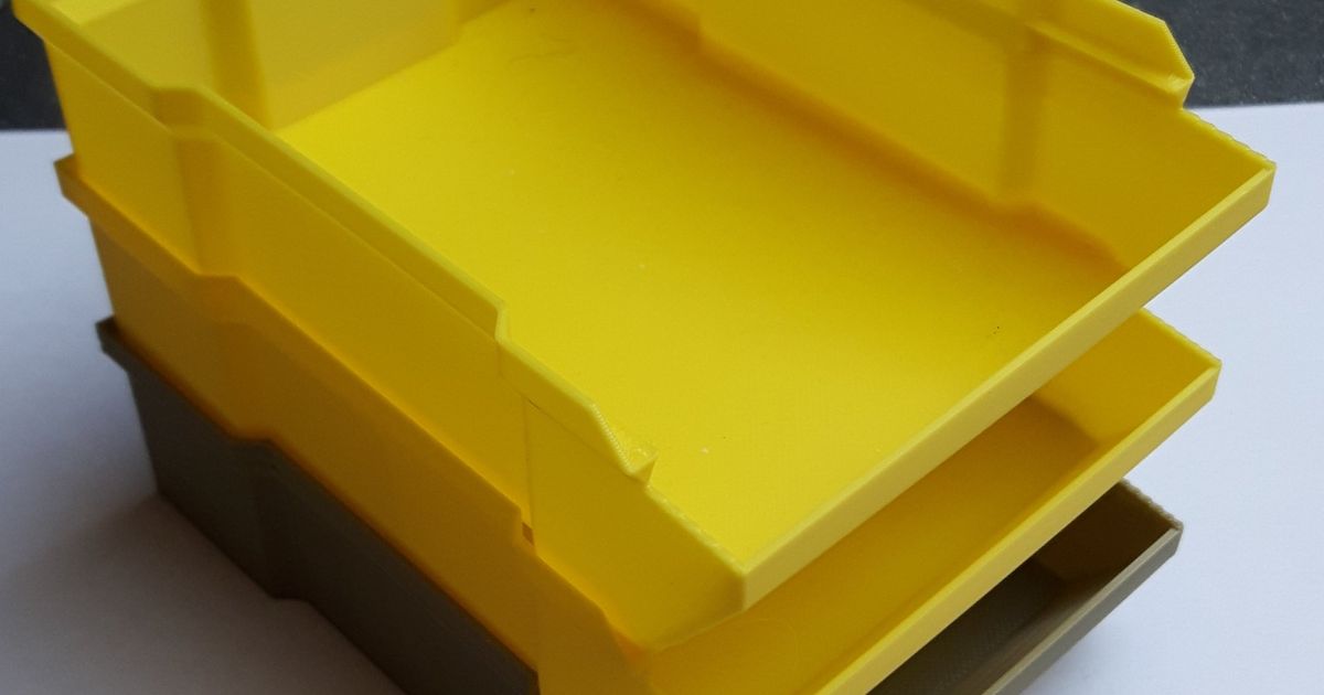 Stackable boxes by sraj | Download free STL model | Printables.com