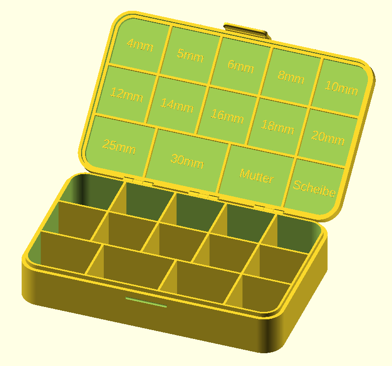 Miniatura 3 do modelo 3D Universal Assortment Box