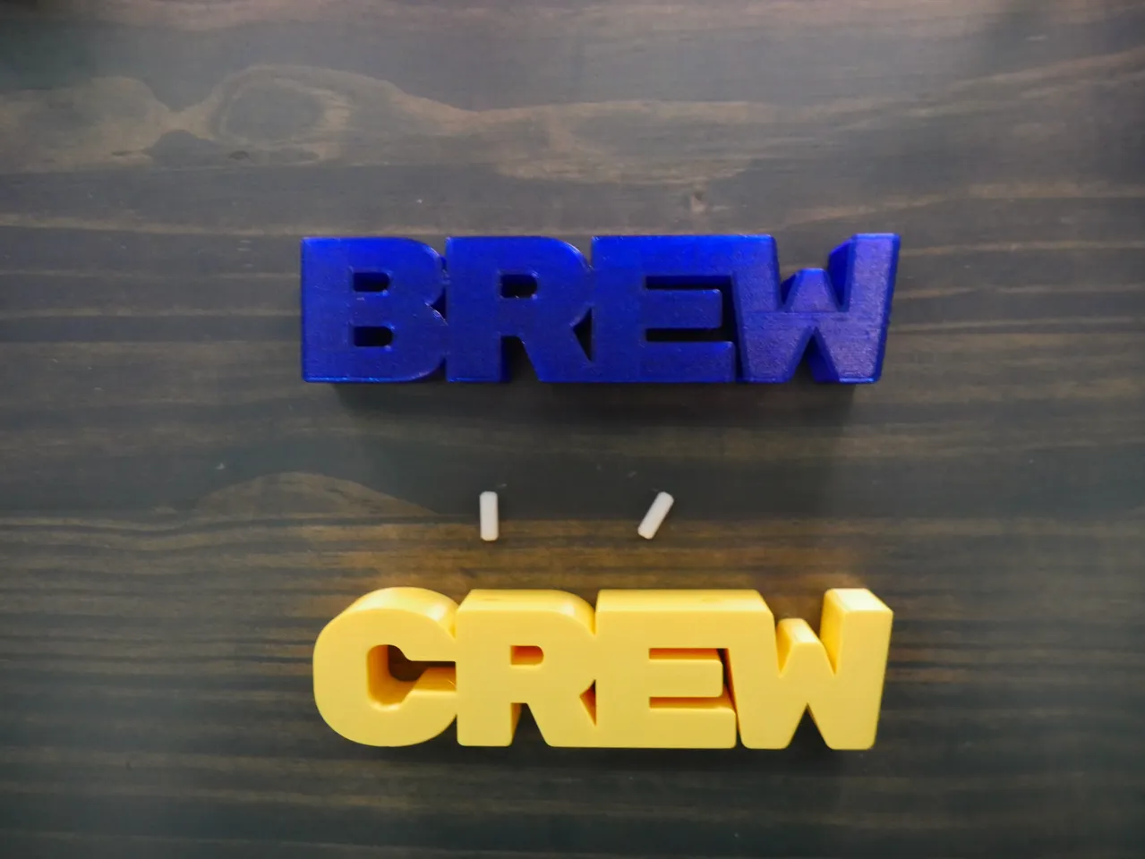 Brew Crew sign by PenguinNinja, Download free STL model